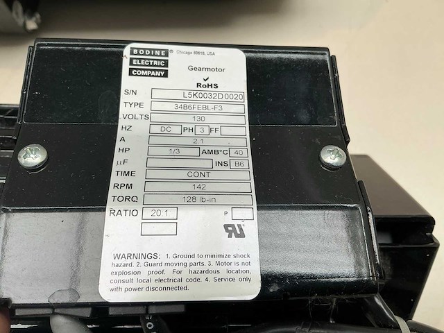 Gelijkstroommotor met tandwieloverbrenging en encoder (4x) - afbeelding 4 van  8