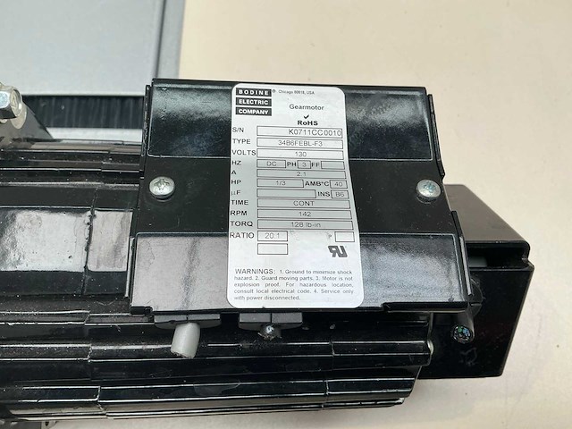 Gelijkstroommotor met tandwieloverbrenging en encoder (4x) - afbeelding 5 van  8
