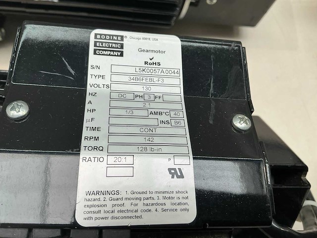 Gelijkstroommotor met tandwieloverbrenging en encoder (4x) - afbeelding 6 van  8