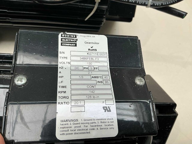 Gelijkstroommotor met tandwieloverbrenging en encoder (4x) - afbeelding 4 van  9