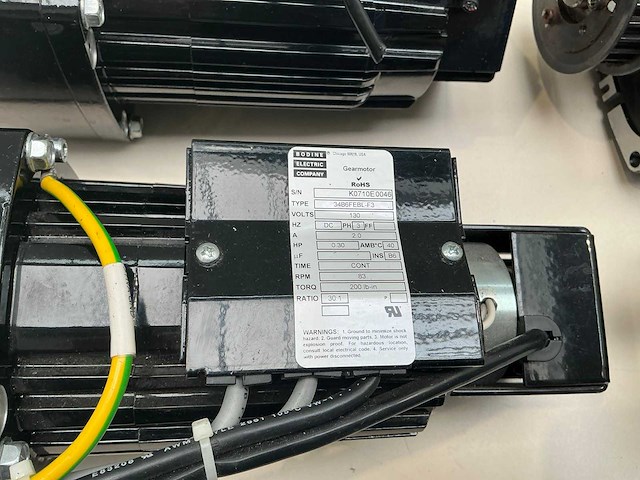 Gelijkstroommotor met tandwieloverbrenging en encoder (4x) - afbeelding 8 van  9