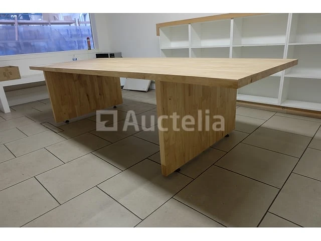 Gelijmde gelamineerde tafel - afbeelding 1 van  5