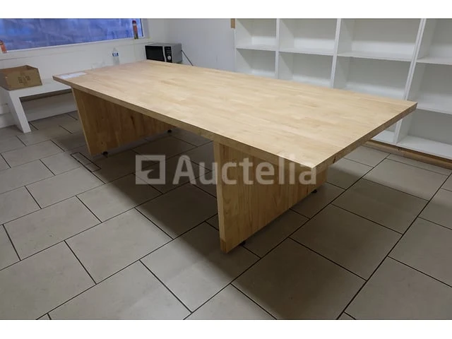 Gelijmde gelamineerde tafel - afbeelding 4 van  5