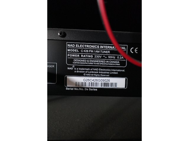 Geluidsinstallatie nad + 2x luidspreker kef - afbeelding 3 van  8