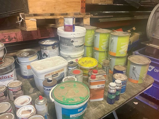 Gemengd lot verf, verdunners en bouwchemicaliën - afbeelding 8 van  8