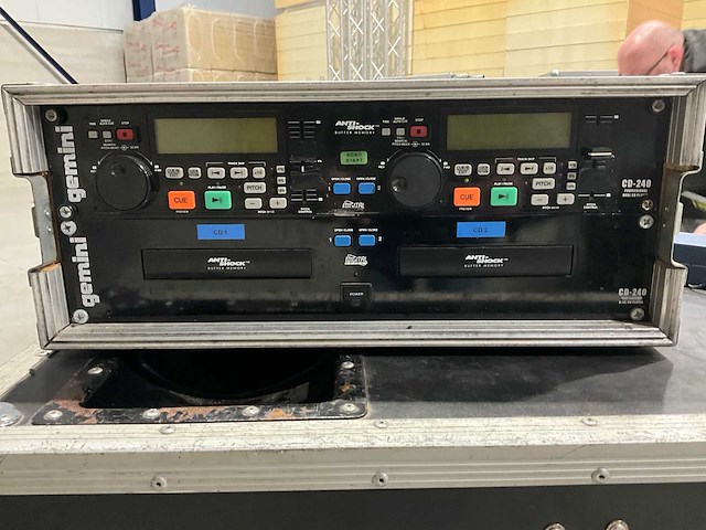 Gemini cd 240 audio speler apparatuur - afbeelding 2 van  3