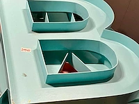 Gender reveal boy - girl mega letters 120cm! - afbeelding 3 van  3