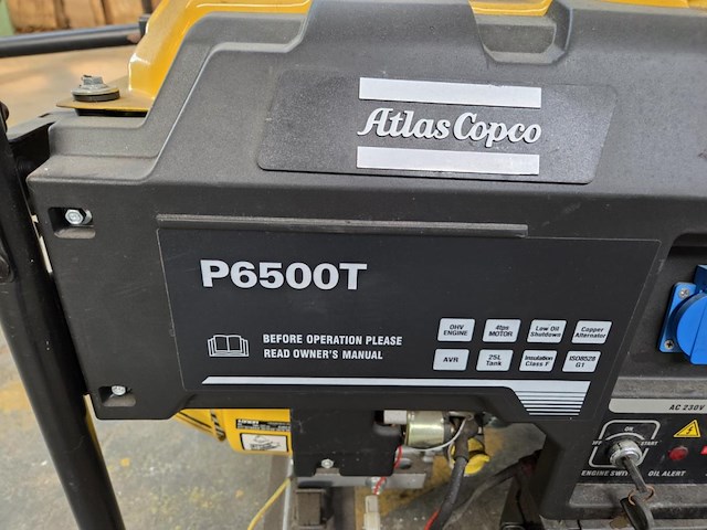 Generator atlas copco p6500t - afbeelding 6 van  12