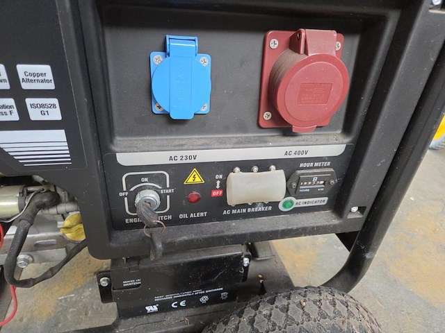 Generator atlas copco p6500t - afbeelding 7 van  12