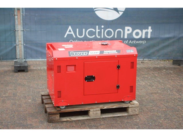 Generator bauer dg9500se diesel 6kva nieuw - afbeelding 1 van  1
