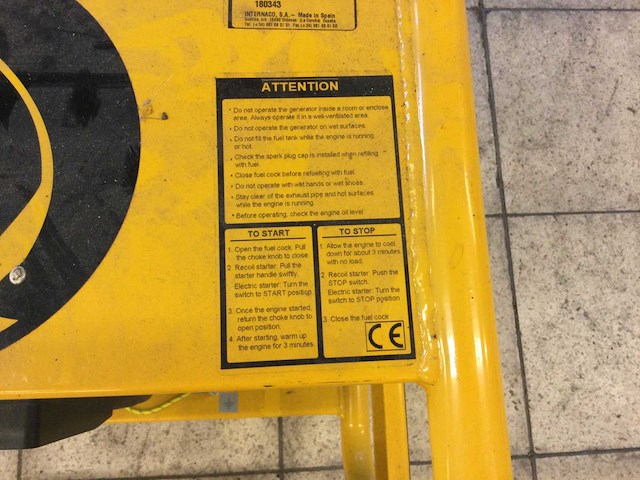 Generator benza e4200 - afbeelding 7 van  9