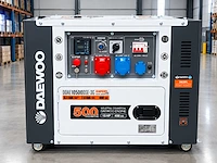 Generator daewoo ddae10500dse-3g diesel 8.1kva 2026 nieuw 4stuks