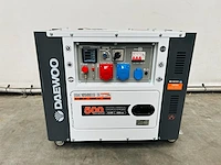 Generator daewoo ddae10500dse-3g diesel 8.1kva 2026 nieuw