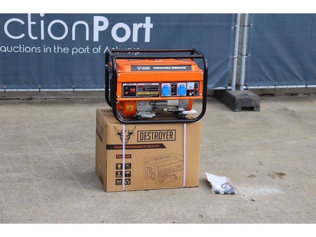 Generator desta pg2500b benzine 2kva - afbeelding 1 van  1