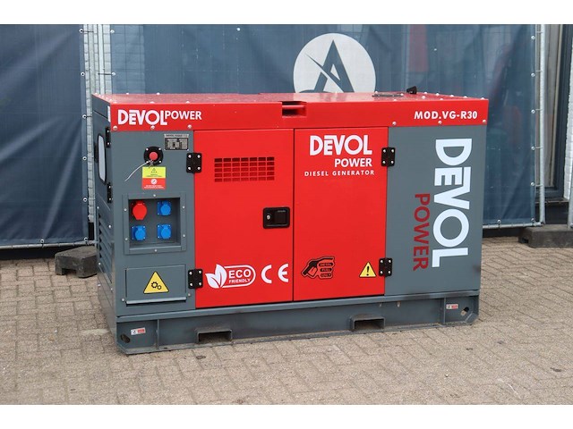 Generator devol power vg-r30 37.5kva diesel 2026 nieuw - afbeelding 1 van  1