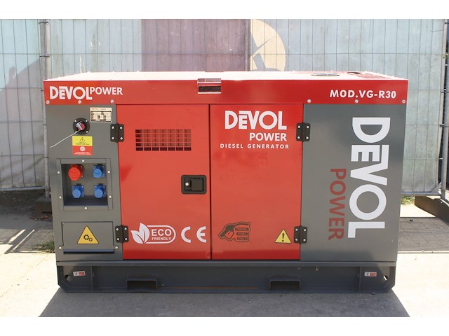 Generator devol power vg-r30 diesel 37.5kva 2026 demo - afbeelding 1 van  1