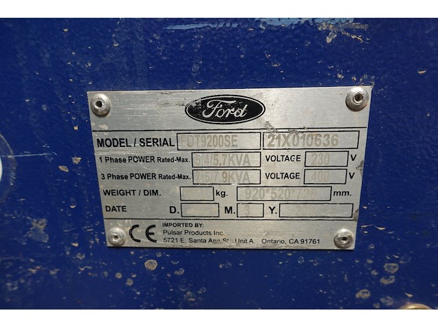Generator ford diesel - afbeelding 4 van  6