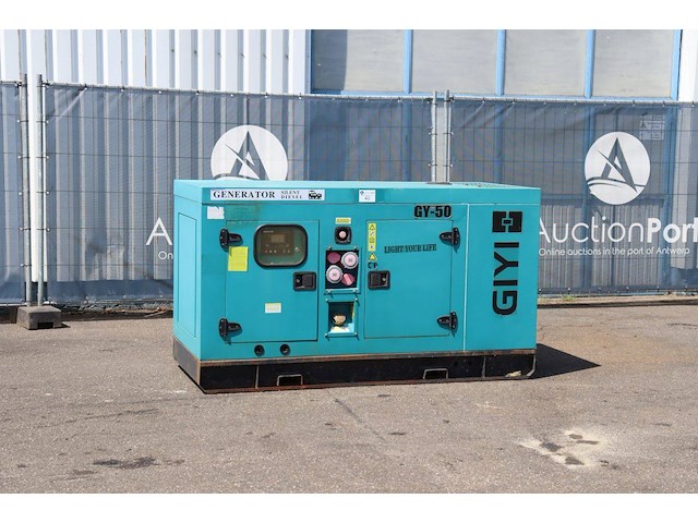 Generator giyi gy-50 diesel 2023 62kva nieuw - afbeelding 1 van  1