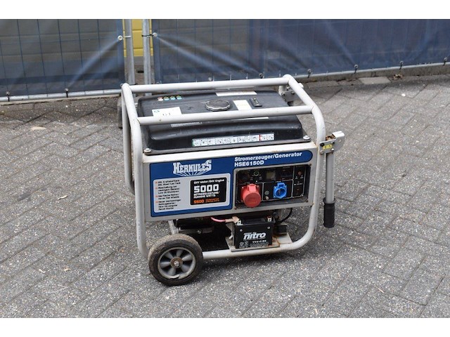 Generator herkules hse6150d 5.5kw (marge) - afbeelding 1 van  1