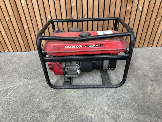 Generator honda ec 2200l - afbeelding 1 van  4