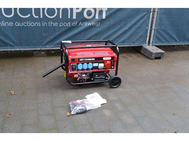 Generator hüttenberg h8500w 6.5pk nieuw - afbeelding 1 van  1
