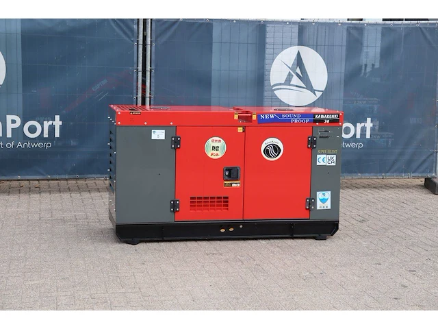 Generator kawakenki k4100d 30 kw 2026 nieuw - afbeelding 1 van  1