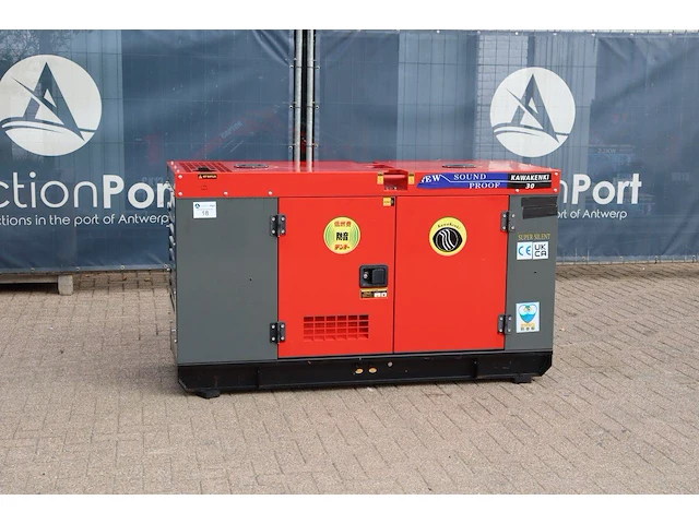 Generator kawakenki k4100d diesel 30kw 2026 - afbeelding 1 van  1