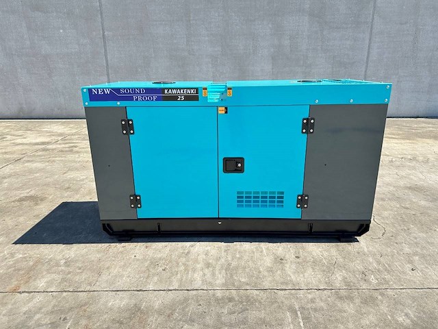 Generator kawakenki kk25-iii-sss diesel 2026 25kva nieuw - afbeelding 1 van  1