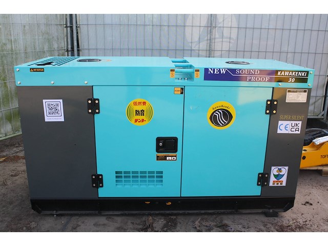Generator kawakenki kk30 diesel 30kva 2025 nieuw - afbeelding 1 van  1