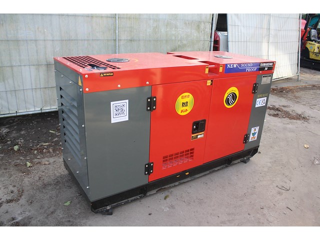 Generator kawakenki kk30-iii-sss diesel 30kva 2025 nieuw - afbeelding 1 van  1