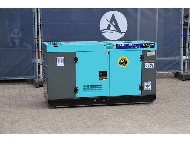 Generator kawakenki kk30-ti1-sss diesel 2025 30kva nieuw - afbeelding 1 van  1