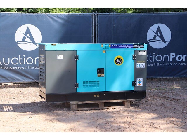 Generator kawakenki kk50-iii-sss diesel 2026 50kva nieuw - afbeelding 1 van  1