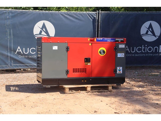 Generator kawakenki kk50-iii-sss diesel 2026 50kva nieuw - afbeelding 1 van  1