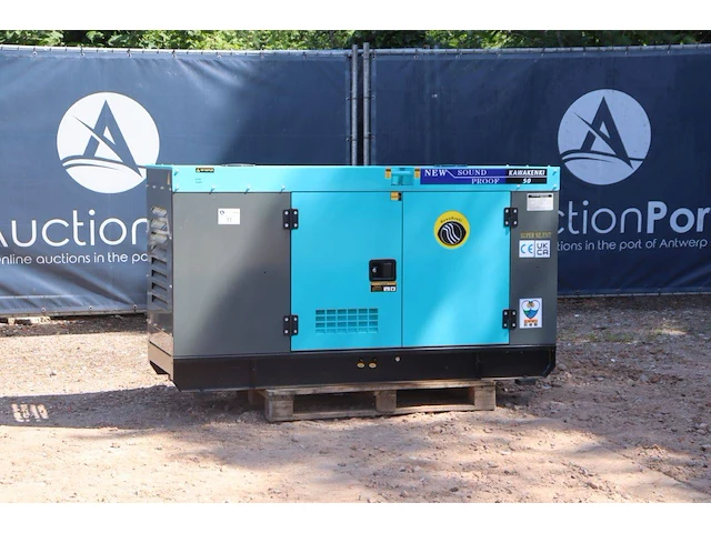 Generator kawakenki kk50-iii-sss diesel 2026 50kva nieuw - afbeelding 1 van  1