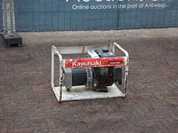 Generator kawasaki nauder fe 4003 ohv benzine 7.5 kva 1995