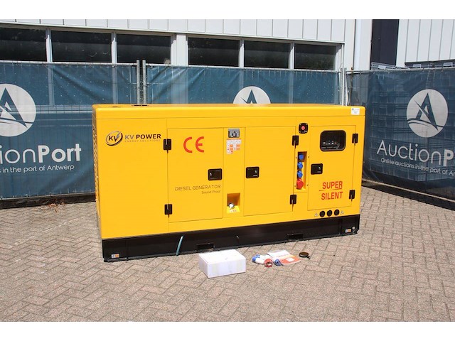 Generator kv power ricardo gfs-80 diesel 110kva 2026 nieuw - afbeelding 1 van  1