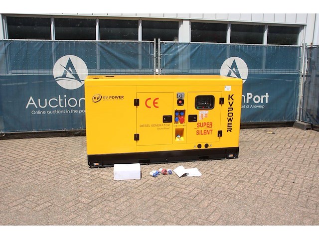 Generator kv power ricardo gfs diesel 77kva 2026 nieuw - afbeelding 1 van  1