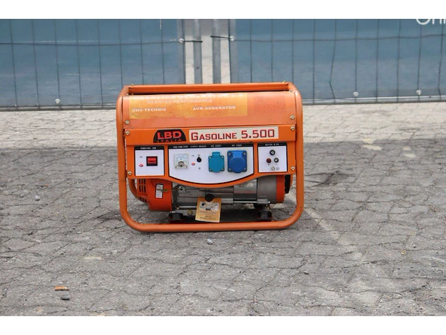 Generator lbd italia 5500 benzine - afbeelding 1 van  1