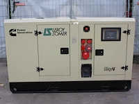 Generator leroy somer/ powergen-ita diesel 65 kva nieuw demo