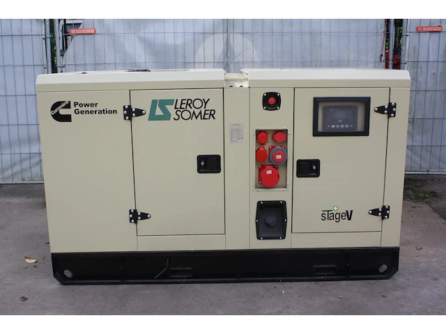 Generator leroy somer/ powergen-ita diesel 65 kva nieuw demo - afbeelding 1 van  1