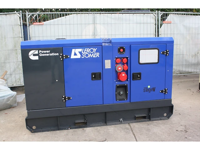 Generator leroy somer/powergen-ita diesel 2026 65kva nieuw demo - afbeelding 1 van  1