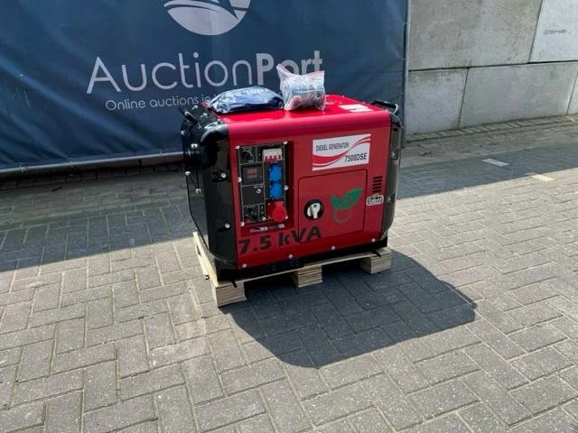 Generator nuoman 7500dse diesel 7.5kva nieuw - afbeelding 1 van  1