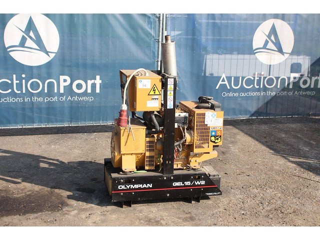 Generator olympian gel15/w2 diesel 15kva - afbeelding 1 van  1