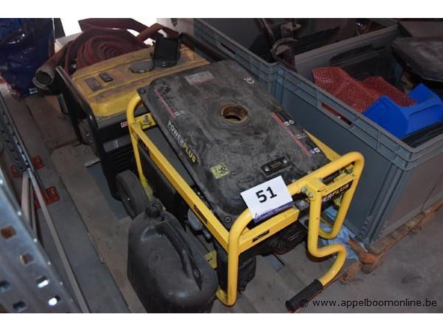 Generator, powerplus, werking niet gekend - afbeelding 1 van  2