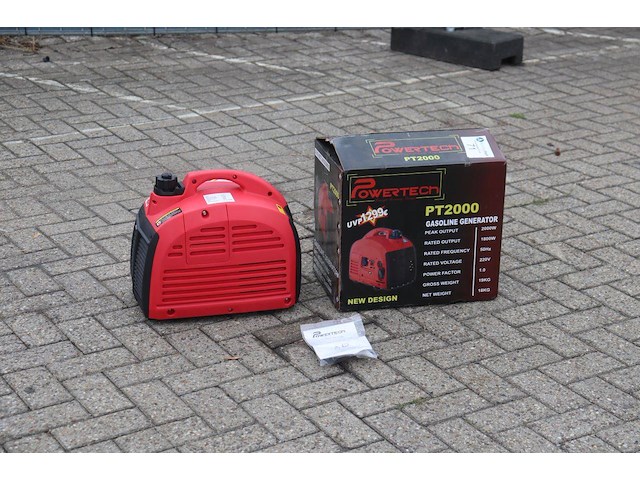 Generator powertech pt2000 benzine nieuw - afbeelding 1 van  1