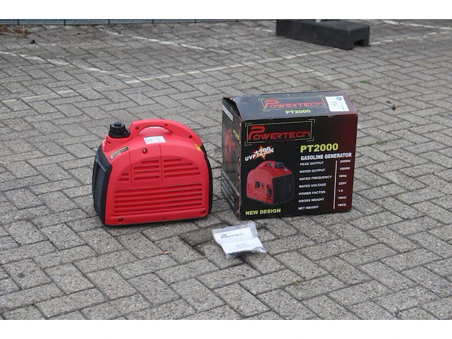 Generator powertech pt2000 benzine nieuw - afbeelding 1 van  1