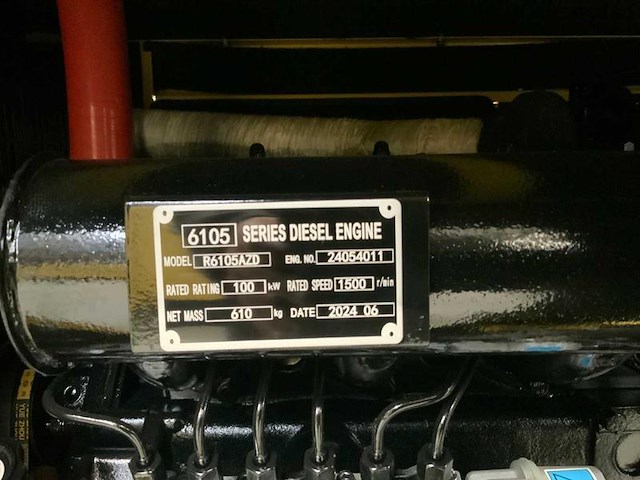 Generator rte 100kva ricardo – diesel – 100 kva – bouwjaar 2025 - afbeelding 6 van  17