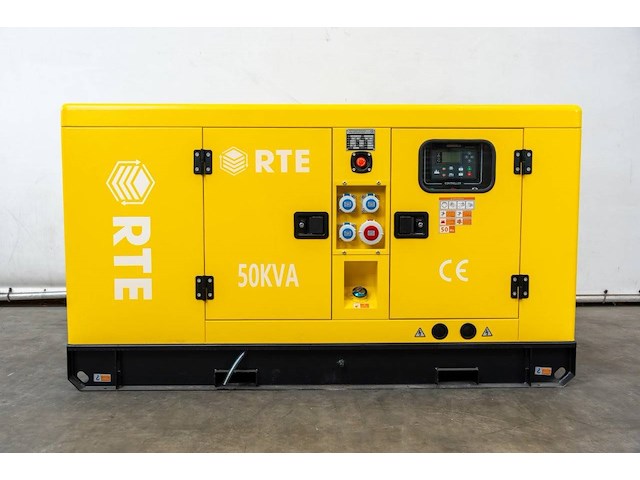 Generator rte 6739 diesel 50kva 2025 nieuw - afbeelding 1 van  1