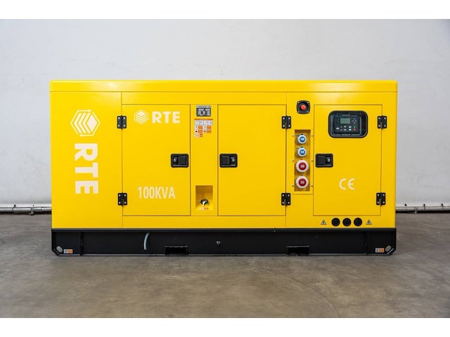 Generator rte 6742 diesel 100kva 2026 nieuw - afbeelding 1 van  1