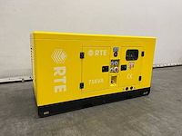 Generator rte 7747 diesel 75kva 2026 nieuw